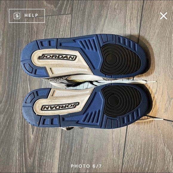 Jordan Spiz’ike GS Sport Blue - Picture 7 of 8